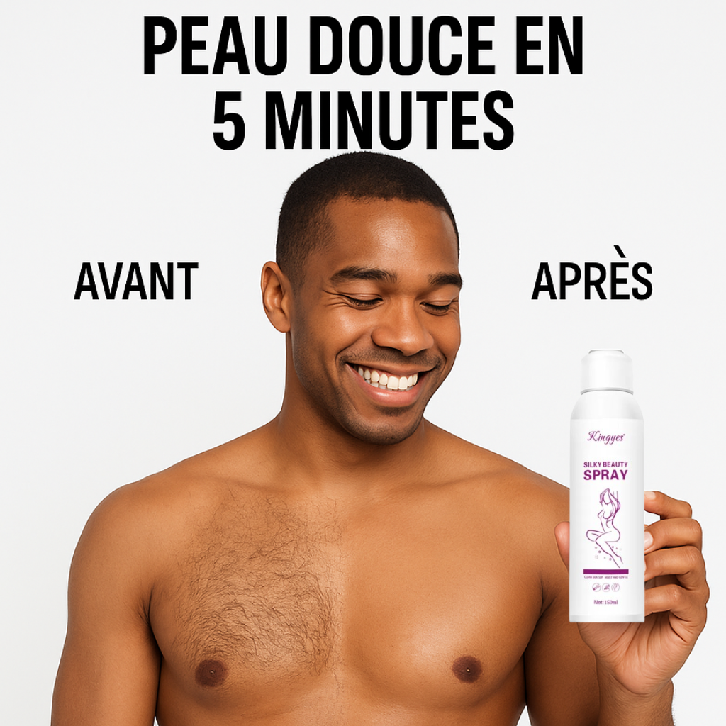 Spray épilatoires Anti-Poils – Efficace en 5 Minutes chrono