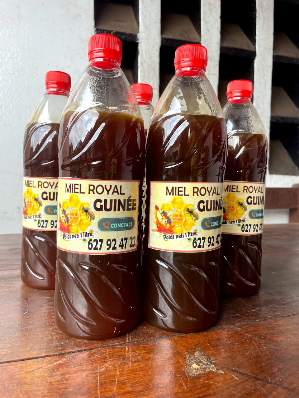 MIEL 🍯 ROYAL DE GUINÉE - 100% PUR ET NATUREL ( Santé, Vitalité et Douceur Authentique, Sans additif )