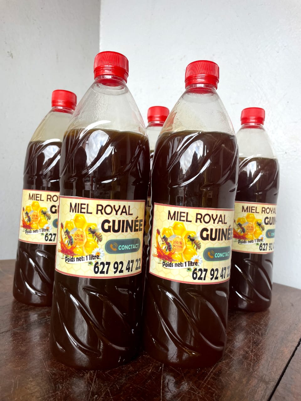 MIEL 🍯 ROYAL DE GUINÉE - 100% PUR ET NATUREL ( Santé, Vitalité et Douceur Authentique, Sans additif )