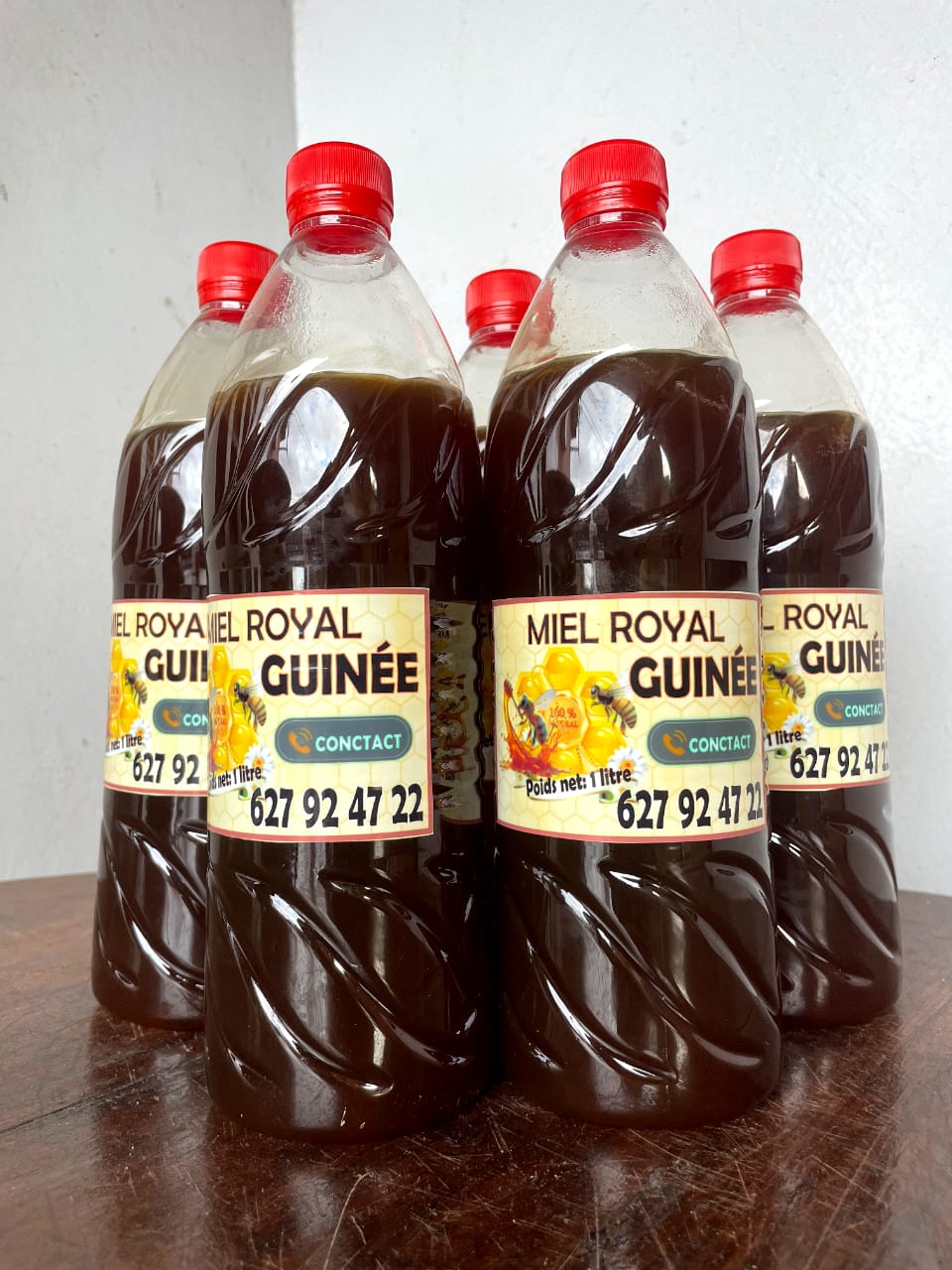 MIEL 🍯 ROYAL DE GUINÉE - 100% PUR ET NATUREL ( Santé, Vitalité et Douceur Authentique, Sans additif )