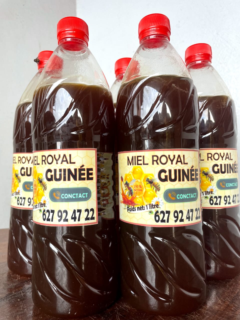 MIEL 🍯 ROYAL DE GUINÉE - 100% PUR ET NATUREL ( Santé, Vitalité et Douceur Authentique, Sans additif )