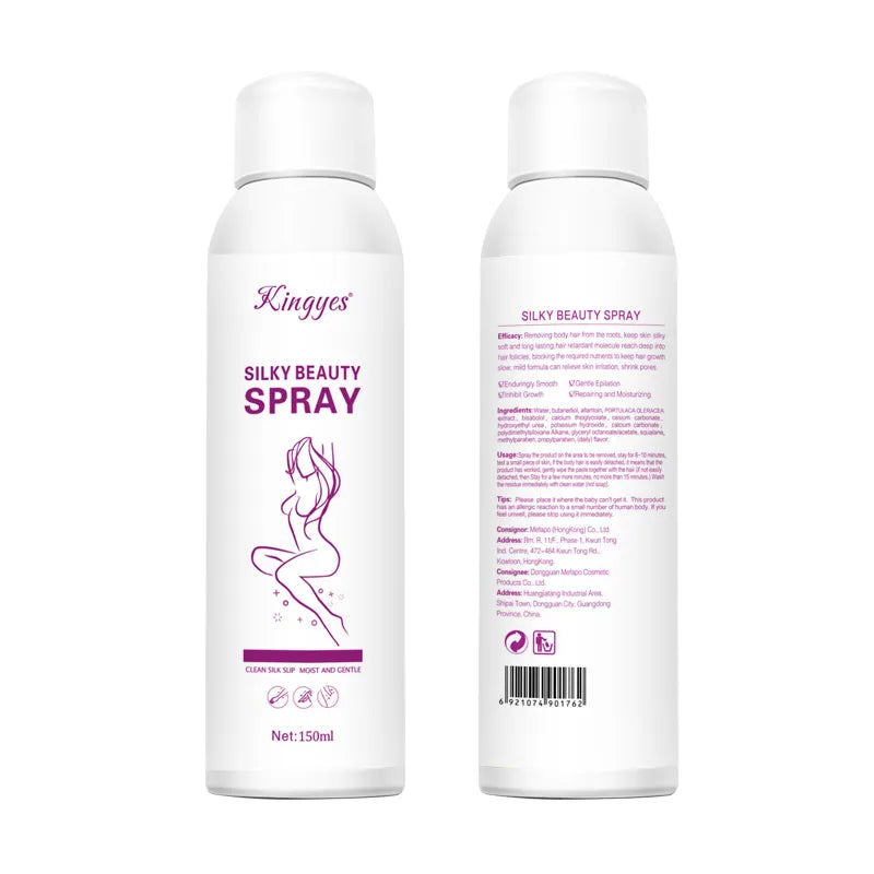 Spray épilatoires Anti-Poils – Efficace en 5 Minutes chrono