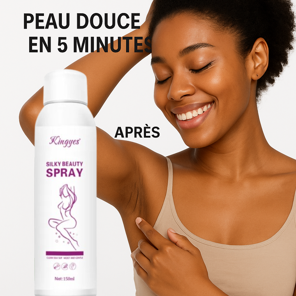Spray épilatoires Anti-Poils – Efficace en 5 Minutes chrono