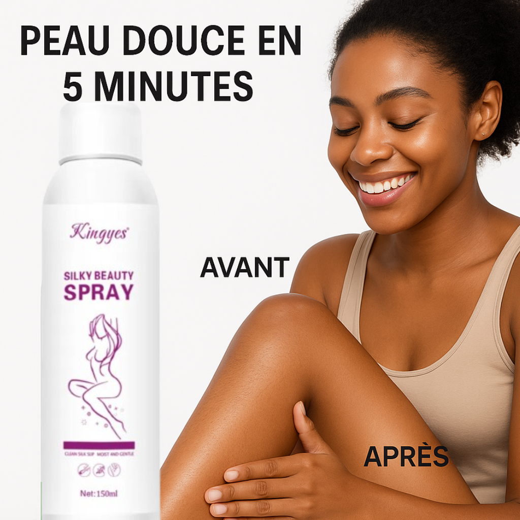 Spray épilatoires Anti-Poils – Efficace en 5 Minutes chrono